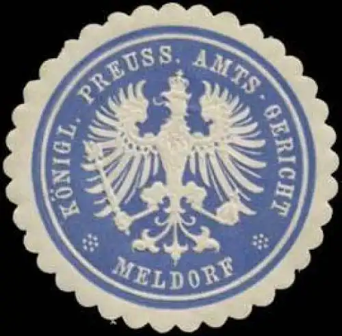 K.Pr. Amts-Gericht Meldorf