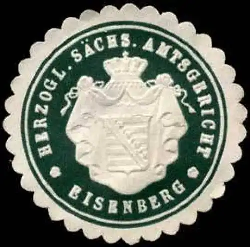 Herzoglich SÃ¤chsisches Amtsgericht - Eisenberg