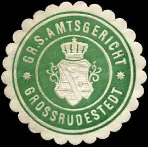 Grossherzoglich SÃ¤chsisches Amtsgericht - Grossrudestedt