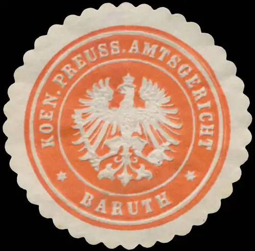 K.Pr. Amtsgericht Baruth