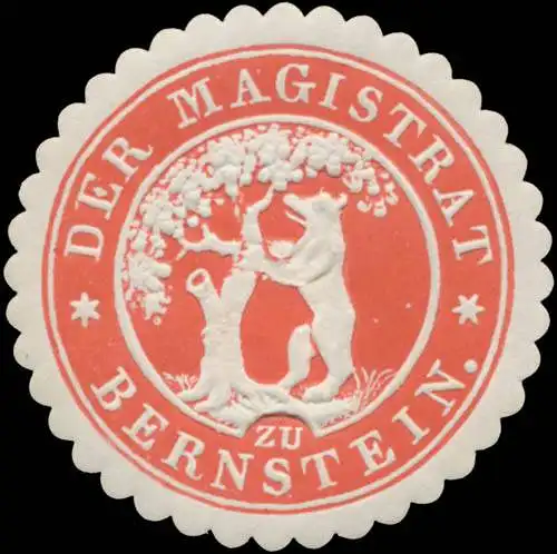 Der Magistrat zu Bernstein