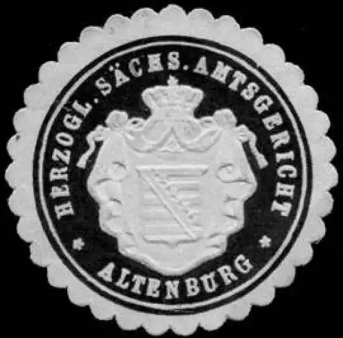 Herzoglich SÃ¤chsisches Amtsgericht - Altenburg