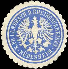 K.Pr. Landrath des Rheingaukreises - Rüdesheim