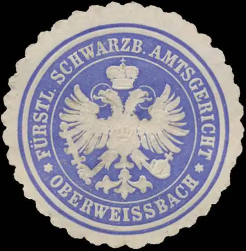 FÃ¼rstl. Schwarzb. Amtsgericht OberweiÃbach
