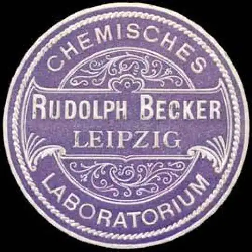 Chemisches Laboratorium Rudolph Becker - Leipzig