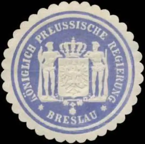 K.Pr. Regierung Breslau
