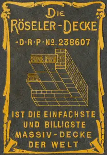 RÃ¶seler-Decke - Hausbau