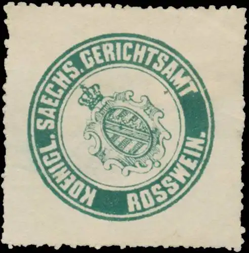 K.S. Gerichtsamt RoÃwein