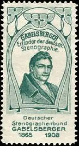 Gabelsberger Erfinder der deutschen Stenografie