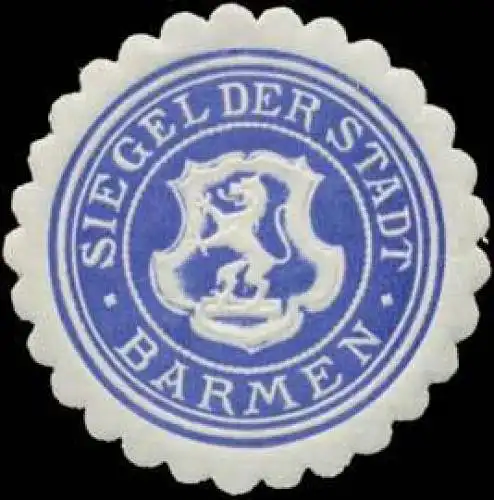 Siegel der Stadt Barmen