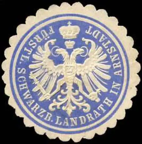Fürstlich Schwarzburgischer Landrath in Arnstadt