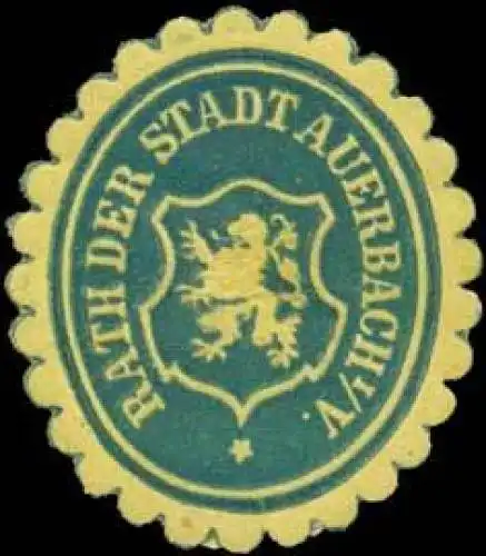 Rath der Stadt Auerbach/Vogtland