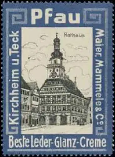 Rathaus von Kirchheim/Teck