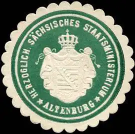 Herzoglich SÃ¤chsisches Staatsministerium Altenburg