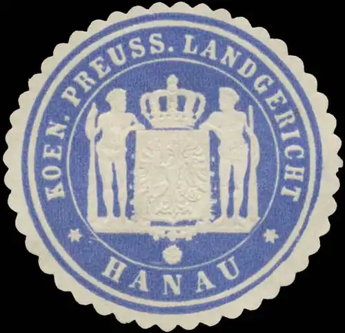 K.Pr. Landgericht Hanau