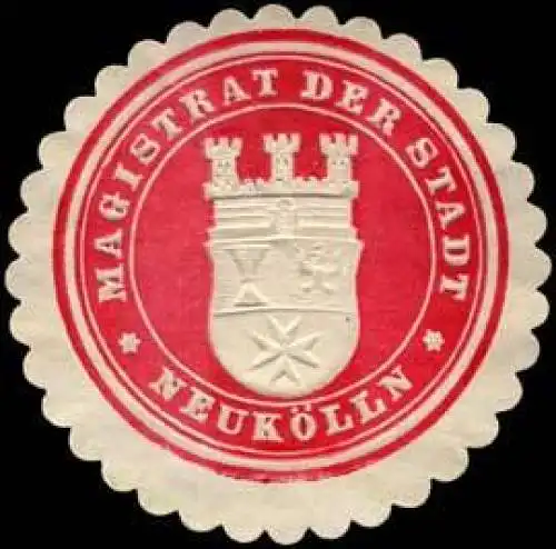 Magistrat der Stadt - NeukÃ¶lln