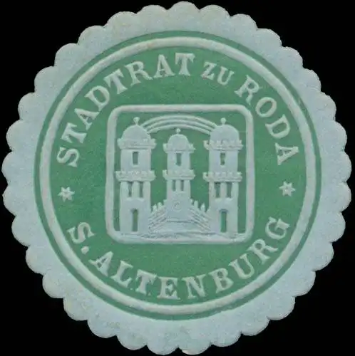 Stadtrat zu Roda - S. Altenburg