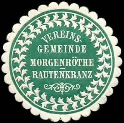 Vereinsgemeinde MorgenrÃ¶the-Rautenkranz