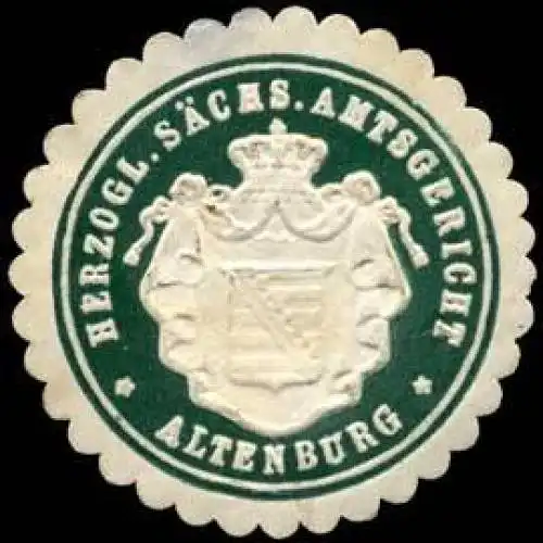 Herzoglich SÃ¤chsisches Amtsgericht - Altenburg