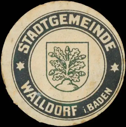 Stadtgemeinde Walldorf in Baden