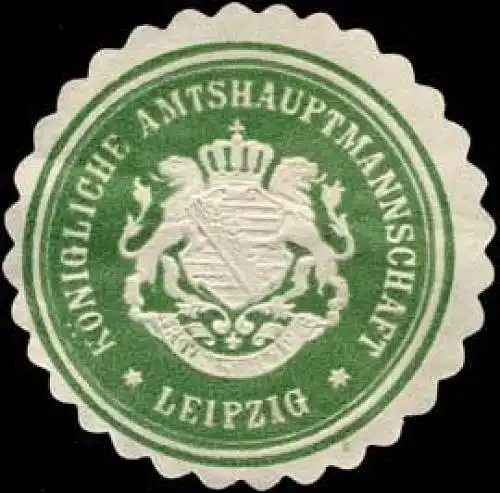 KÃ¶nigliche Amtshauptmannschaft - Leipzig