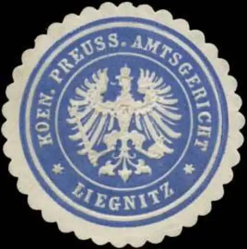 K.Pr. Amtsgericht Liegnitz