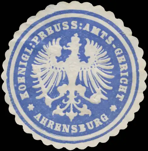 K.Pr. Amtsgericht Ahrensburg