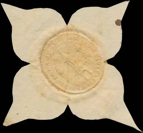 Prachtsiegel Creuzburg ThÃ¼ringen