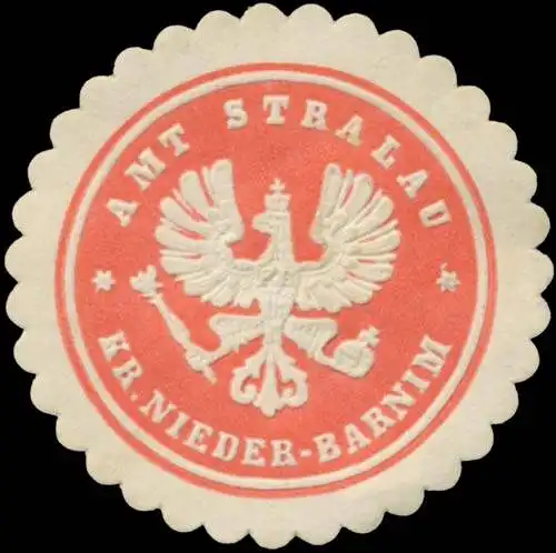 Amt Stralau Kreis Nieder-Barnim