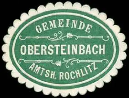 Gemeinde Obersteinbach - Amtshauptmannschaft Rochlitz