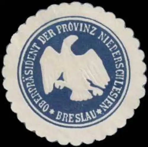 OberprÃ¤sident der Provinz Niederschlesien Breslau