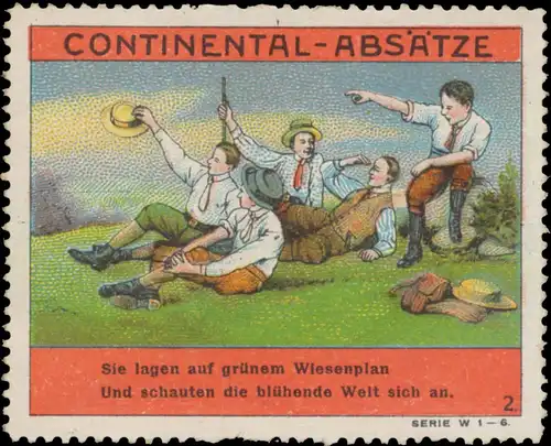 Wandern auf Continental-AbsÃ¤tze