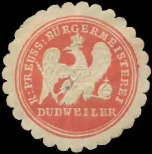 K.Pr. BÃ¼rgermeisterei Dudweiler