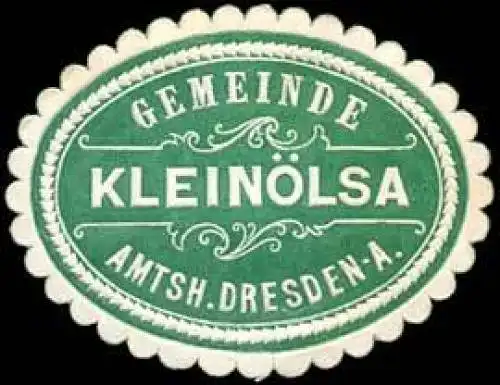 Gemeinde Kleinölsa - Amtshauptmannschaft Dresden-Altstadt