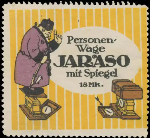 Personenwaage Jaraso mit Spiegel