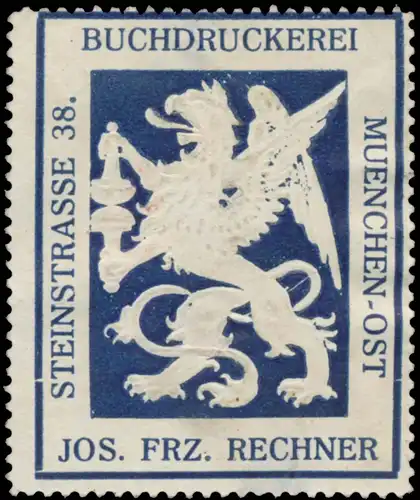 Buchdruckerei Jos. Frz. Rechner