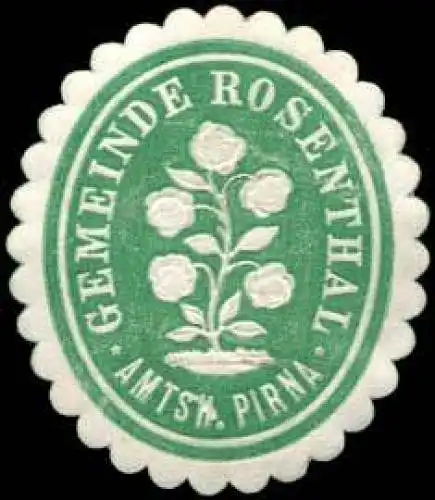 Gemeinde Rosenthal - Amtshauptmannschaft Pirna