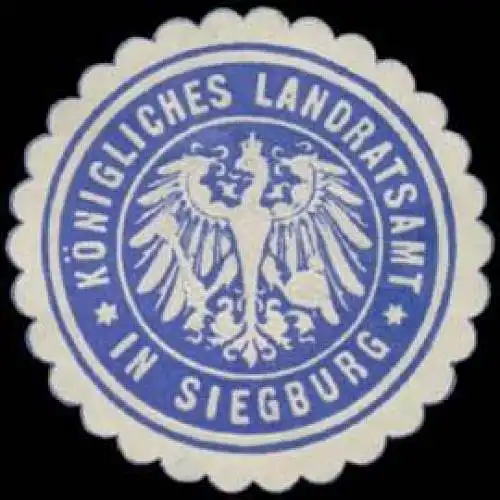 K. Landratsamt in Siegburg