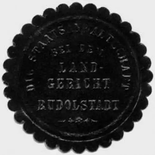 Die Staatsanwaltschaft bei dem Landgericht Rudolstadt