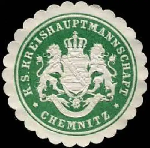 KÃ¶niglich SÃ¤chsische Amtshauptmannschaft - Chemnitz