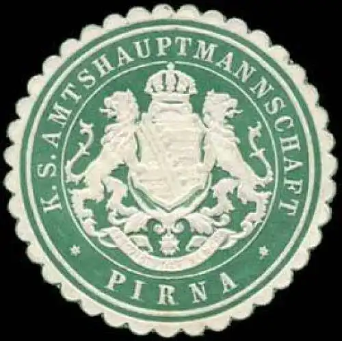 Königlich Sächsische Amtshauptmannschaft - Pirna