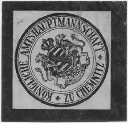 KÃ¶nigliche Amtshauptmannschaft zu Chemnitz