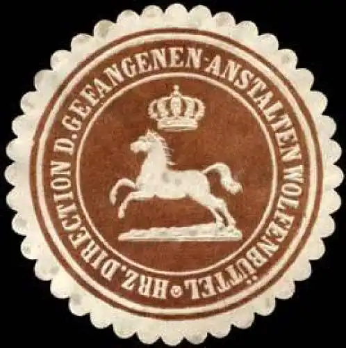 H. Direction der Gefangenen - Anstalten WolfenbÃ¼ttel