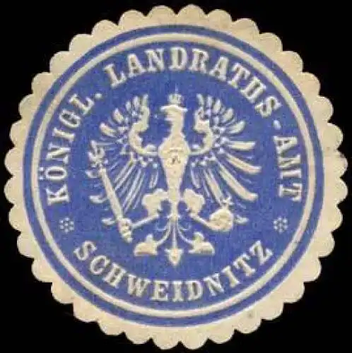 K. Landraths-Amt - Schweidnitz/Schlesien