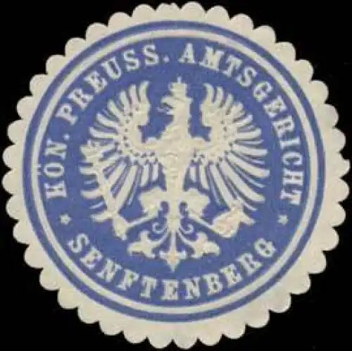 K. Pr. Amtsgericht - Senftenberg