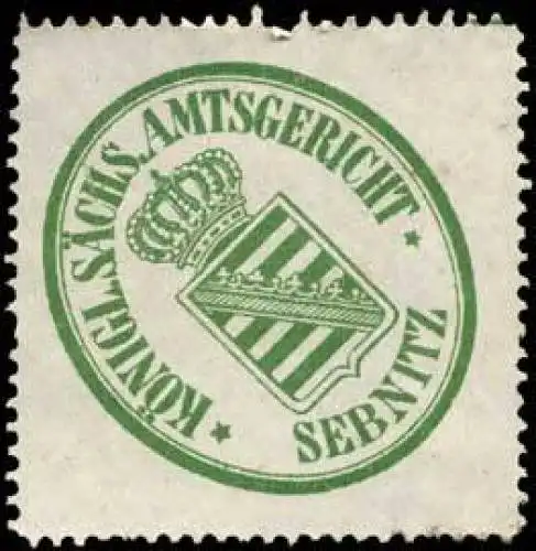 Königlich Sächsisches Amtsgericht - Sebnitz