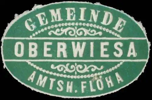 Gemeinde Oberwiesa Amtsh. Flöha