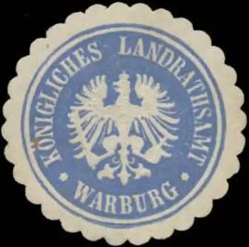 K. Landrathsamt Warburg