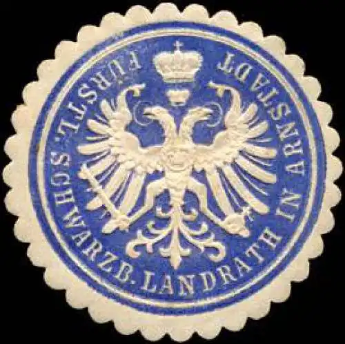 Fürstlich Schwarzburgischer Landrath in Arnstadt