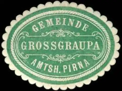 Gemeinde Grossgraupa - Amtshauptmannschaft Pirna